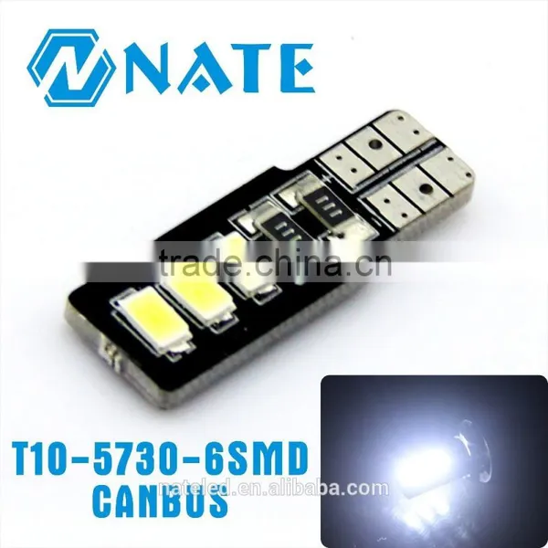 2015 Hotsale Car Led Light T10 5730 9smd Canbus Interior Light photo-3