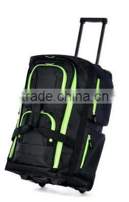 Large Capacity Portable Trolley Bag Canvas Bag photo-4