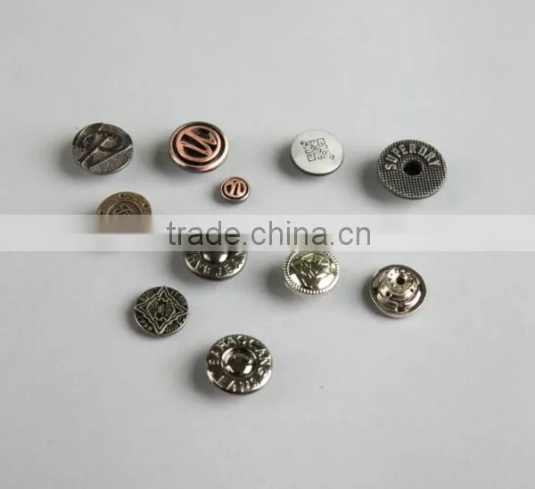 High Quality Fashion Zinc Alloy Jeans Metal Button photo-2