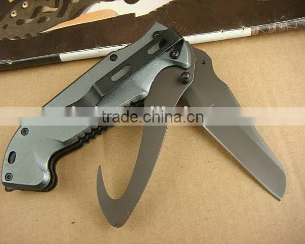OEM Two Ways Opening Outdoor Servival Knife Hunting Knife UD40674 photo-5