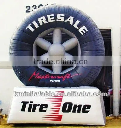inflatable tire