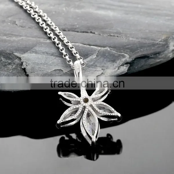 2016 Fancy Designs For Girls S925 Silver Light Pendant SPG837W photo-2