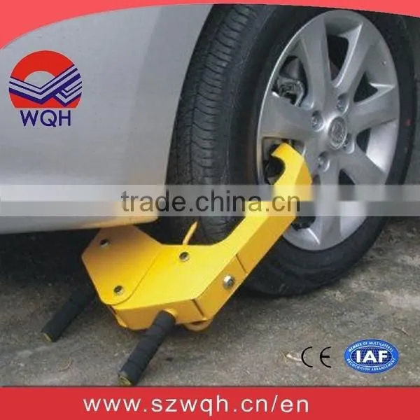 WQH tire lock security products vehicle wheel clamp