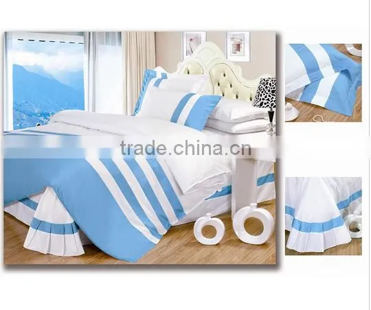Wholesale Indian Queen Size Printing Quilted Plush Fitted Bedspreads and Matching Curtains for Hotel