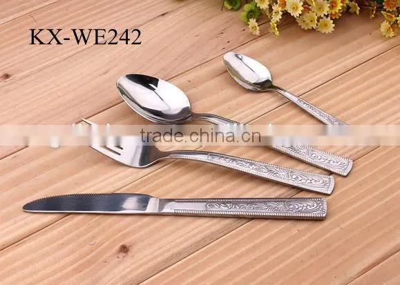 New Style Single Cheap Stainless Steel Cutlery Set photo-2