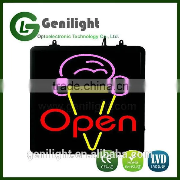 NEW Animation Ice Cream LED Neon Sign photo-3