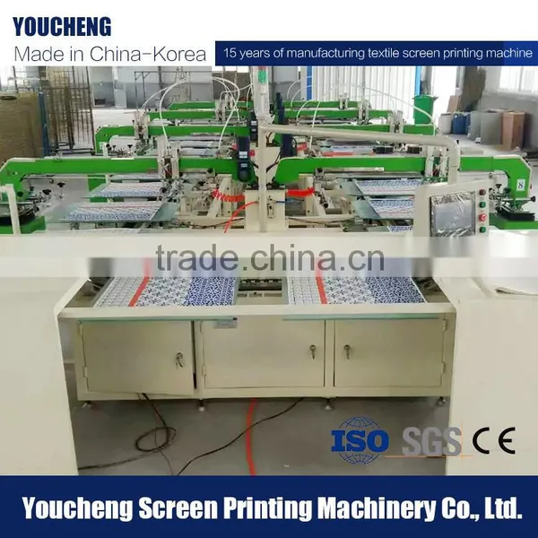 Automatic Digital Textile Oval Screen Printer / Screen Printing Press Machine For Sale photo-5