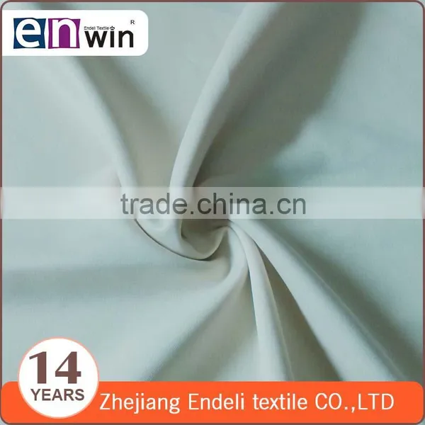 100% Polyester Double Layer White Scuba Knit Fabric for Garment