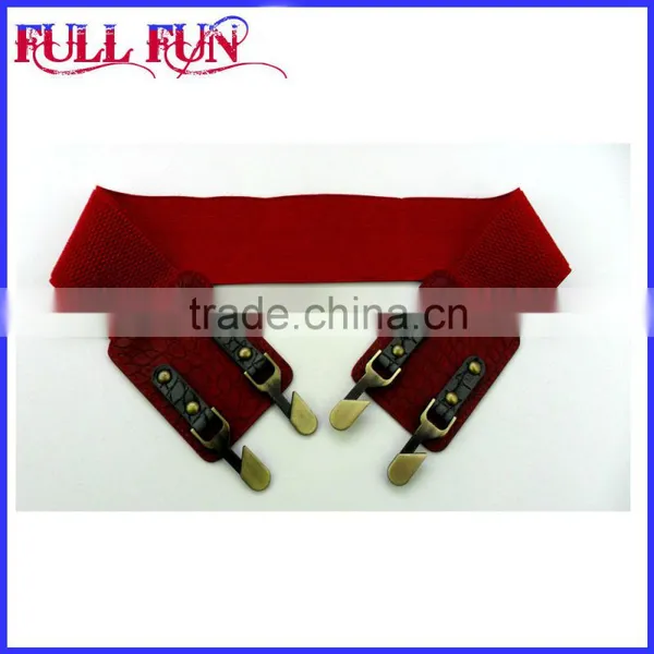 Hot New Product Colorfull Elastic Wide Belt for Women photo-3