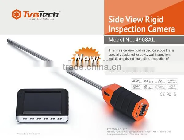 Color 3.5'' LCD Monitor Video Borescope Camera System With 9mm Tube for Wall Cavity Inspection photo-5