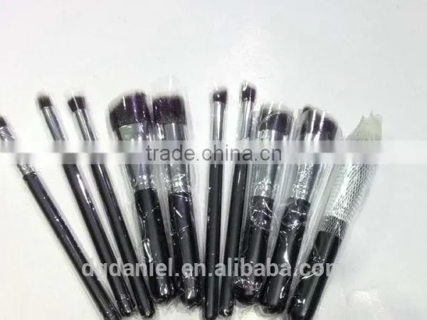 10pcs Black Makeup Brush Set,high-end Luxury Makeup Brushes photo-6