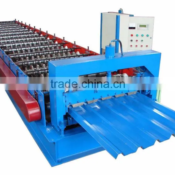 Corrugated Iron Roofing Sheet Continuous PU Sandwich Panel Making Machine/PU Sandwich Panel Machinery photo-6