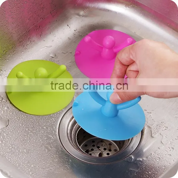 Kitchen Ware Round Silicone Sink Drain Stopper photo-4