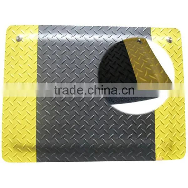 Black Yellow Rubber Esd Floor Mat photo-4