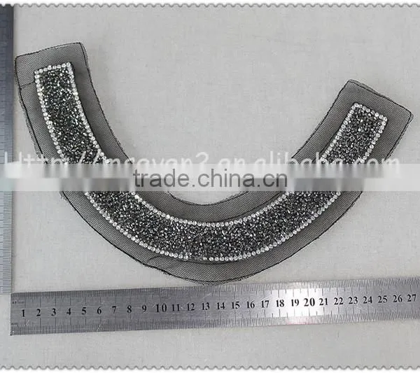 Popular Hot Fix Rhinestone Collar/fancy Rhinestone Collars for Garment photo-2