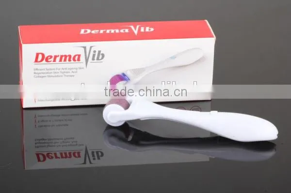 540 Dermaroller Factroy Directly Titanium LED Vibrator Derma Roller DNS70 photo-3
