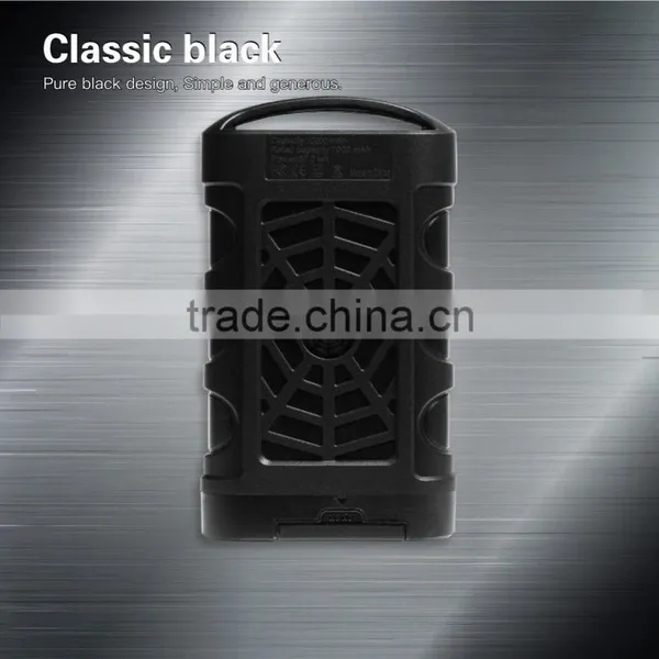 Solar Waterproof 10000mA Mobile Power Bank With LED Light photo-4