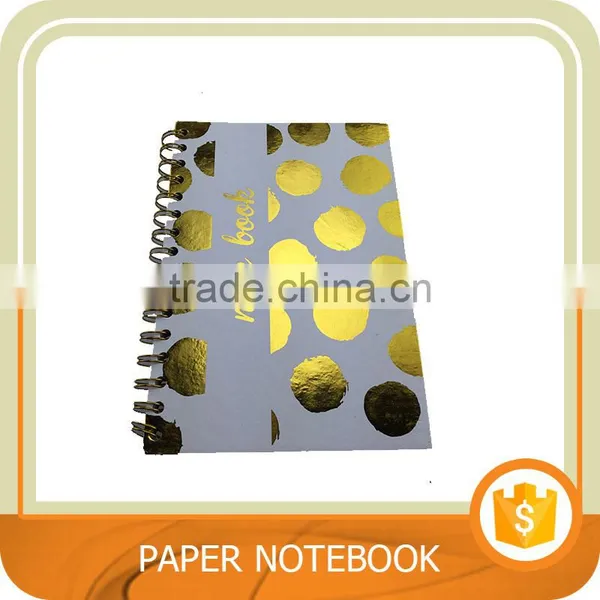 Doule Wire Hard Cover Paper Notebook 200 Pages, Size A5. Trade Assurance.