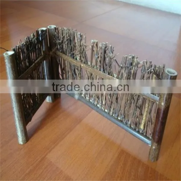 WY-216 Natural Raw Black Bamboo Poles for Making Fence Garden Fencing photo-3