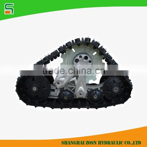 2 Ton Rubber Track Chassis for Small Size Crawler Machine photo-2