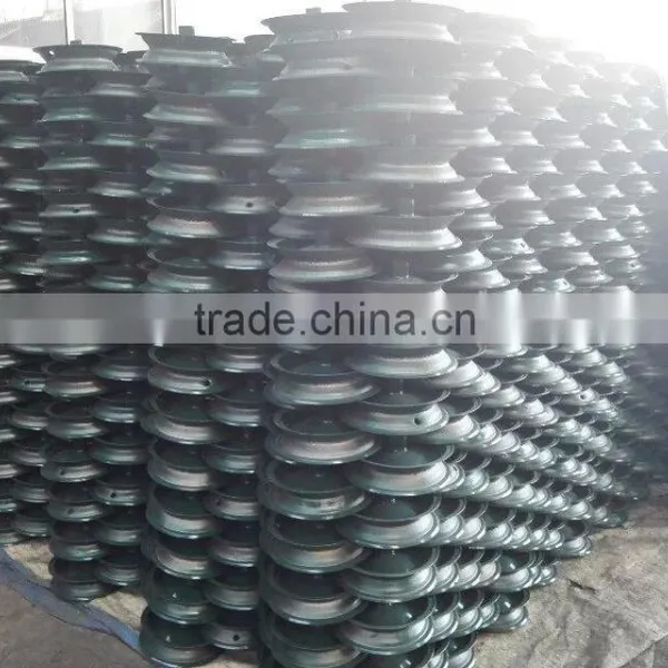 Best Quality Brasil Martet pu Wheel 3.25/3.00 8 Steel Rim Wheelbarrow Rim for Brazil Market photo-3