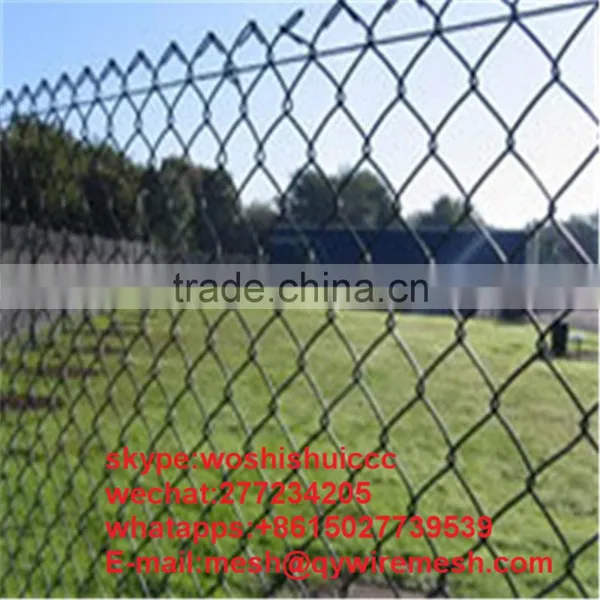 Pvc Coated Chain Link Fence / Electric Galvanized Chain Link Fence / Cheap Bamboo Fencing photo-3