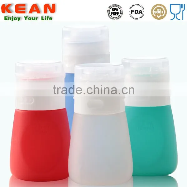 Silicone Travel Tube Carry on The Plane 89ml Portable Soft Silicone Travel Bottles Set BFA Free FDA photo-3