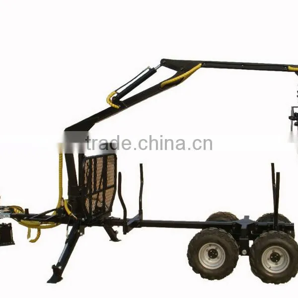 Timber Trailer With Crane photo-6