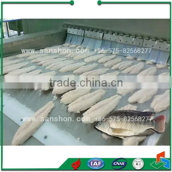 Sanshon Industrail SSD Model Fruit, Vegetable, Prepared Food Tunnel Blast Freezing Machine photo-2
