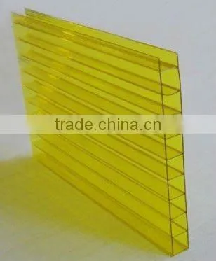 4mm Twin Wall Polycarbonate Sheet, Hollow pc Sheet,pc Sheet on Sale photo-2
