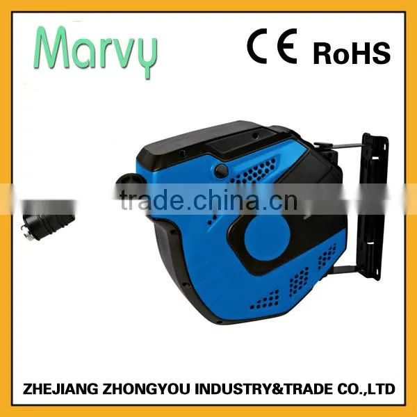 Auto Spring Retractable Hose Reel With 10+1m PU-mesh Air Hose Reel photo-3