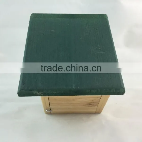 OEM Natural Color Wooden Bird House for Manufacturer Wholesale photo-5