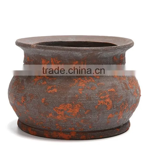Wholesale Retro do the Old Red Ceramic Outdoor Planters photo-4