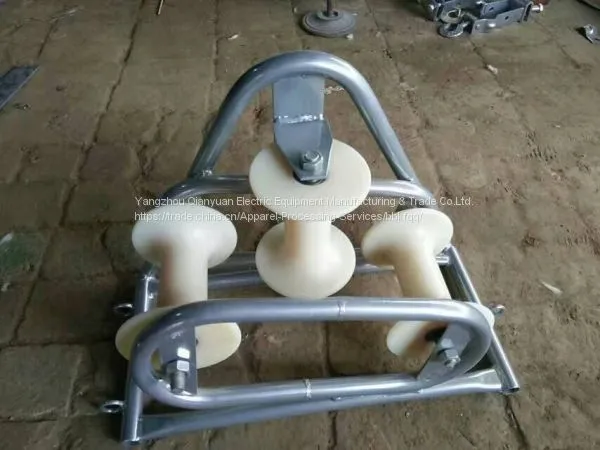 Three Wheel Corner Cable Pulley Roller photo-4