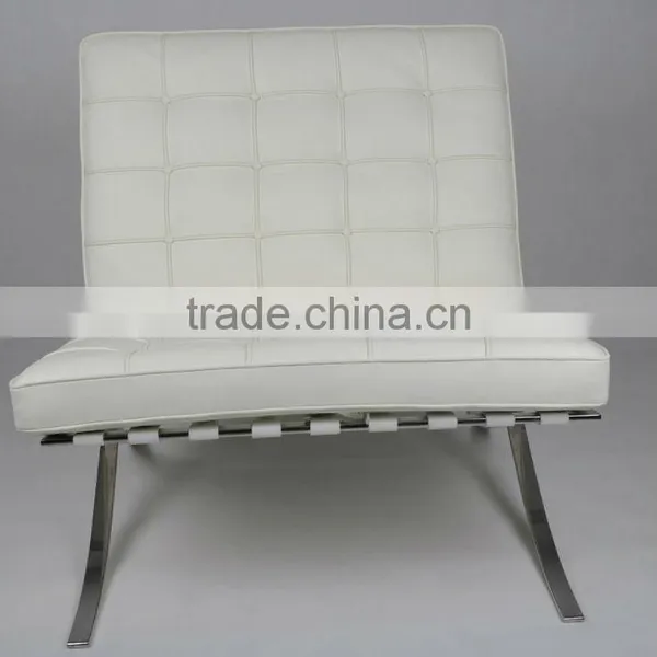 Barcelona Chair - Black Italian Leather - Premium Reproduction photo-3