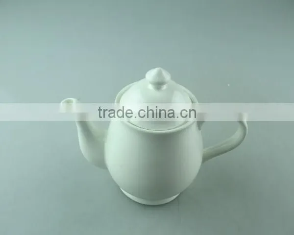 Wholesale Stock Cheap Ceramic Pot,white Tea Pot photo-2