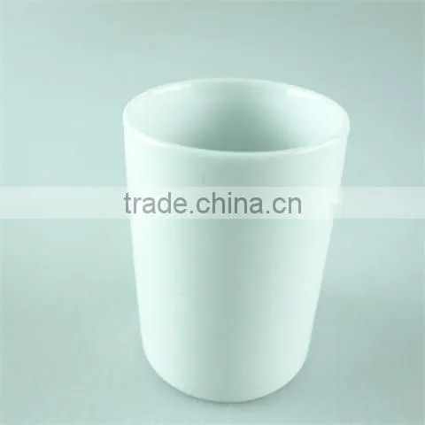 Lotion Dispenser, Toilet Brush Holder, Tumbler Accessory White Ceramic Bathroom Sanitary 3 Set photo-6