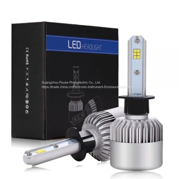 Led Car Headlight S2 9012 CSP 8000lm/set 72w/set Led Headlight 36w/bulb 4000lm/bulb Lamp photo-5