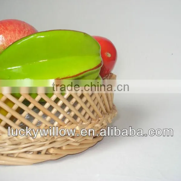 100% Hand Woven Willow Cheap Wicker Bread Baskets photo-3