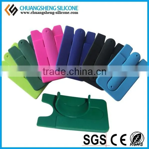Hot Selling Promotion Gifts 3M Silicone Cell Phone Sticker Card Holder photo-6