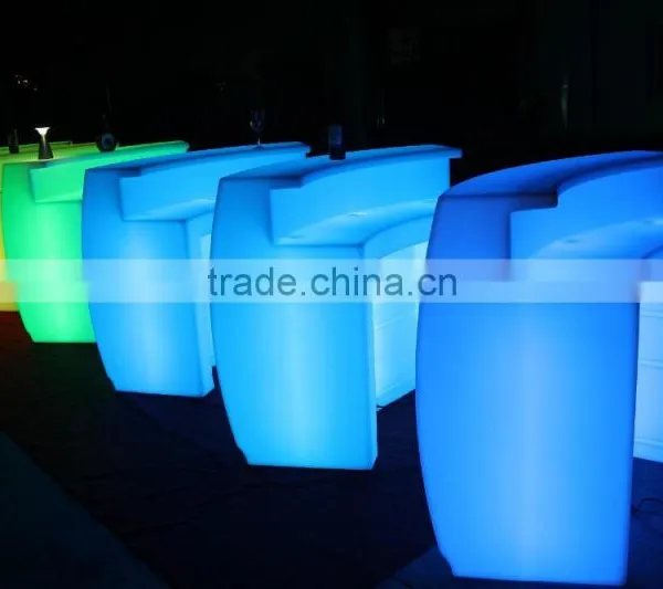 Commercial Modern Wine Mini Lighted Led Bar Counter for Sale photo-6
