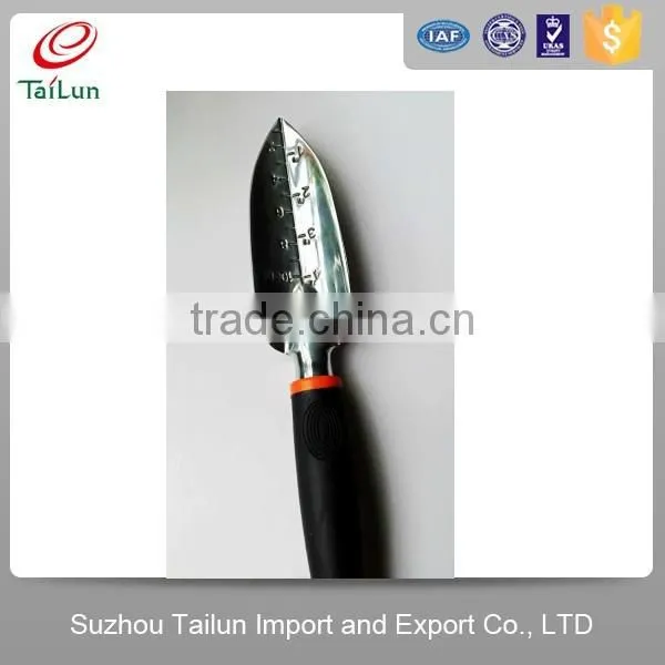 High Quality Aluminium Alloy Garden Measurement Shovel With PP+TPR Handle photo-2