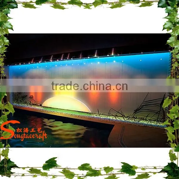 New Sale , Home, Garden, Square , Outdoor Mini Colorful LED Natural Stone Waterfall Fountain photo-4