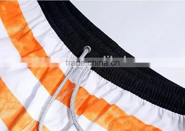 Plus Size Elastic Band Magic Printed Swimwear for Men photo-3