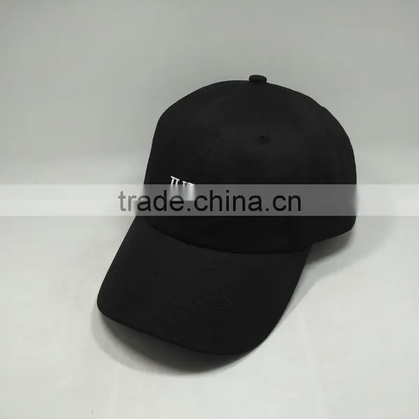 Custom Embroidery Logo Unstructured Dad Cap With Sliding Metal Buckle photo-2