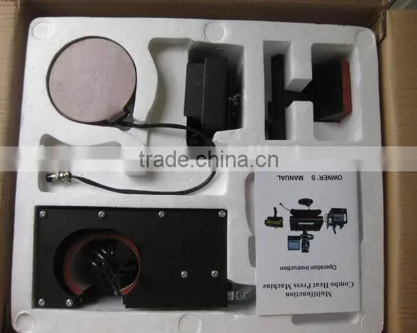 Best Price Multifunction 5 in 1 Digital Combo Swing Heat Press photo-5