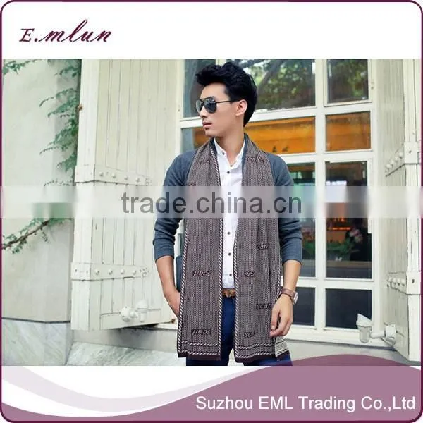 Online Wholesale Scarf Mens Winter Fan/cheap Cashmere Scarf/men Scarf photo-4