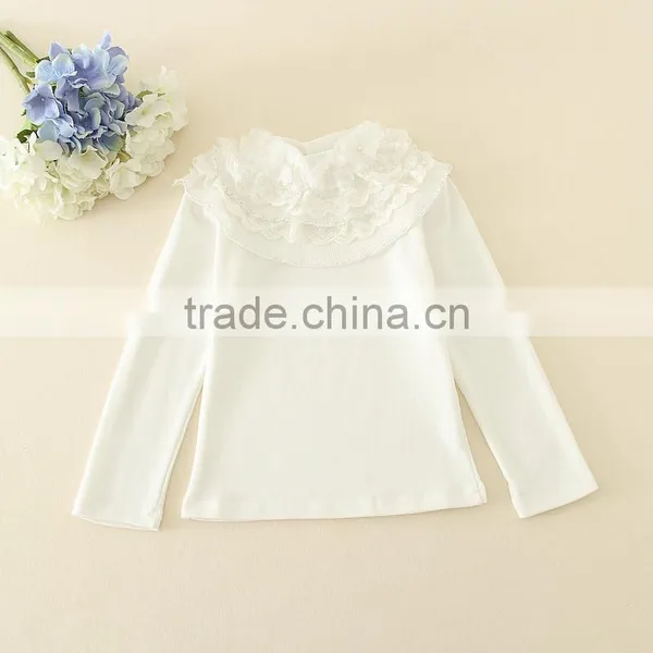 One Piece Child Girls Undershirts Girls Pink Undershirts Underwear Wholesale 2016 Autumn for Baby Girls photo-5