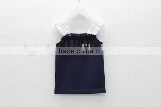 Children Summer Cute Vest Kids Sweet T-shirt Pure Cotton T-shirt for Fashion Girl photo-4