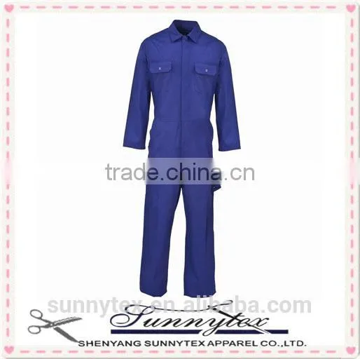Factroy Worker 100% Cotton Mens Uniforms Workwear Overall photo-6